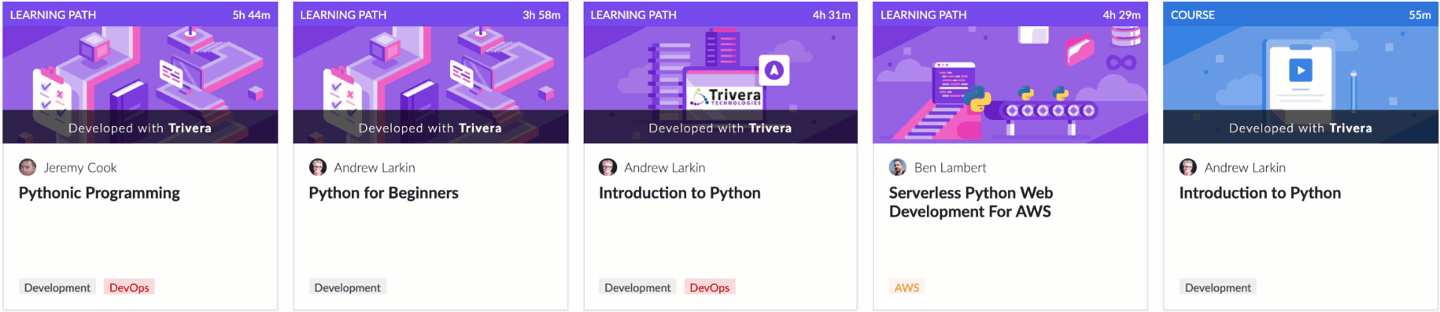 Cloud Academy Python Training