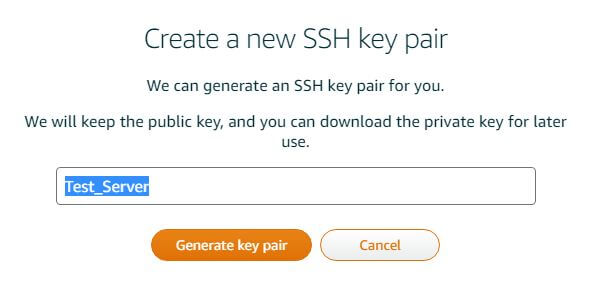 Generating SSH Key