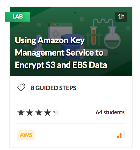 Using Amazon Key Management Service to Encrypt S3