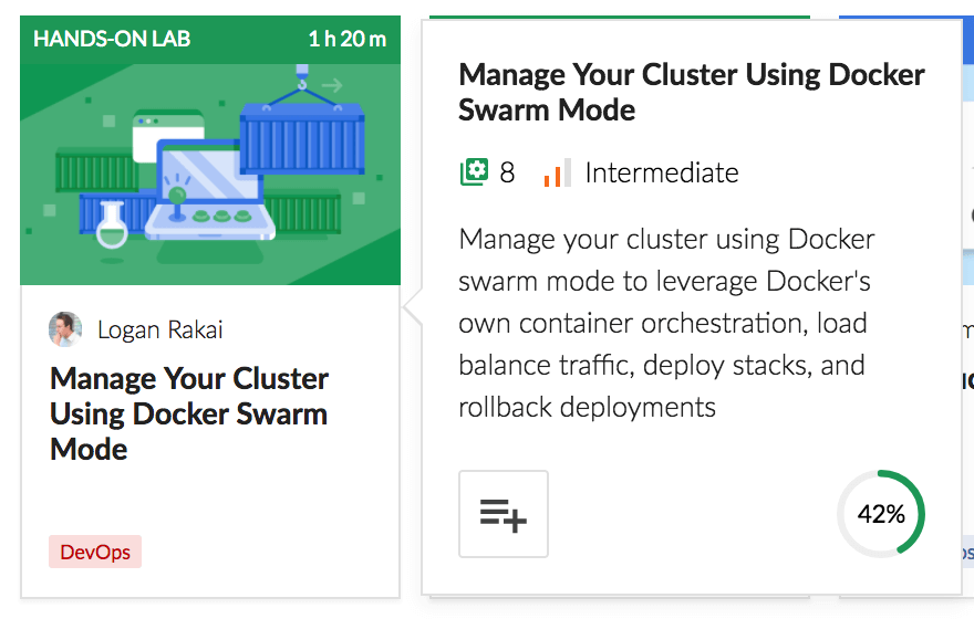 Manage Clusters with Docker Swarm