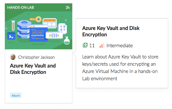Azure Key Vault and Disk Encryption