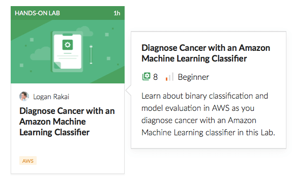 Diagnose Cancer with an Amazon Machine Learning Classifier