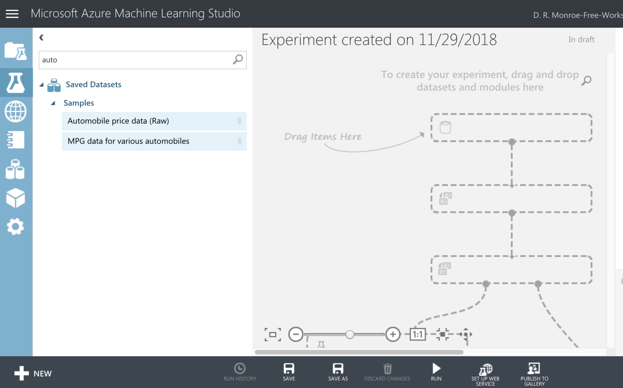 Microsoft Azure Machine Learning Studio
