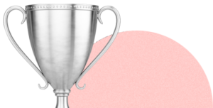 Cloud Marathon trophy with link